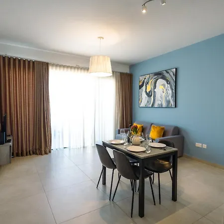 Bright And Modern 2br Penthouse St Julians 公寓 *