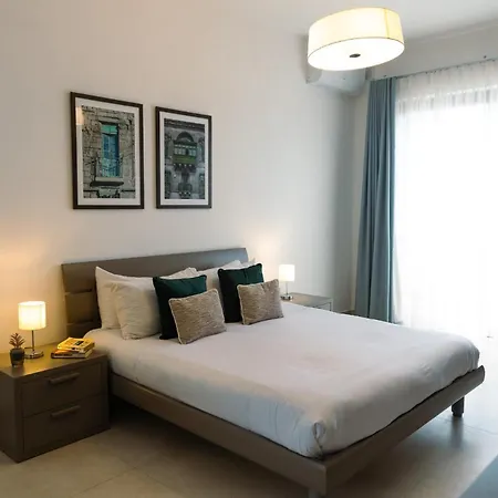 公寓 Bright And Modern 2br Penthouse St Julians