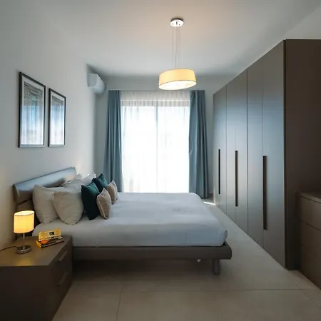 Lejlighed Bright And Modern 2br Penthouse St Julians *